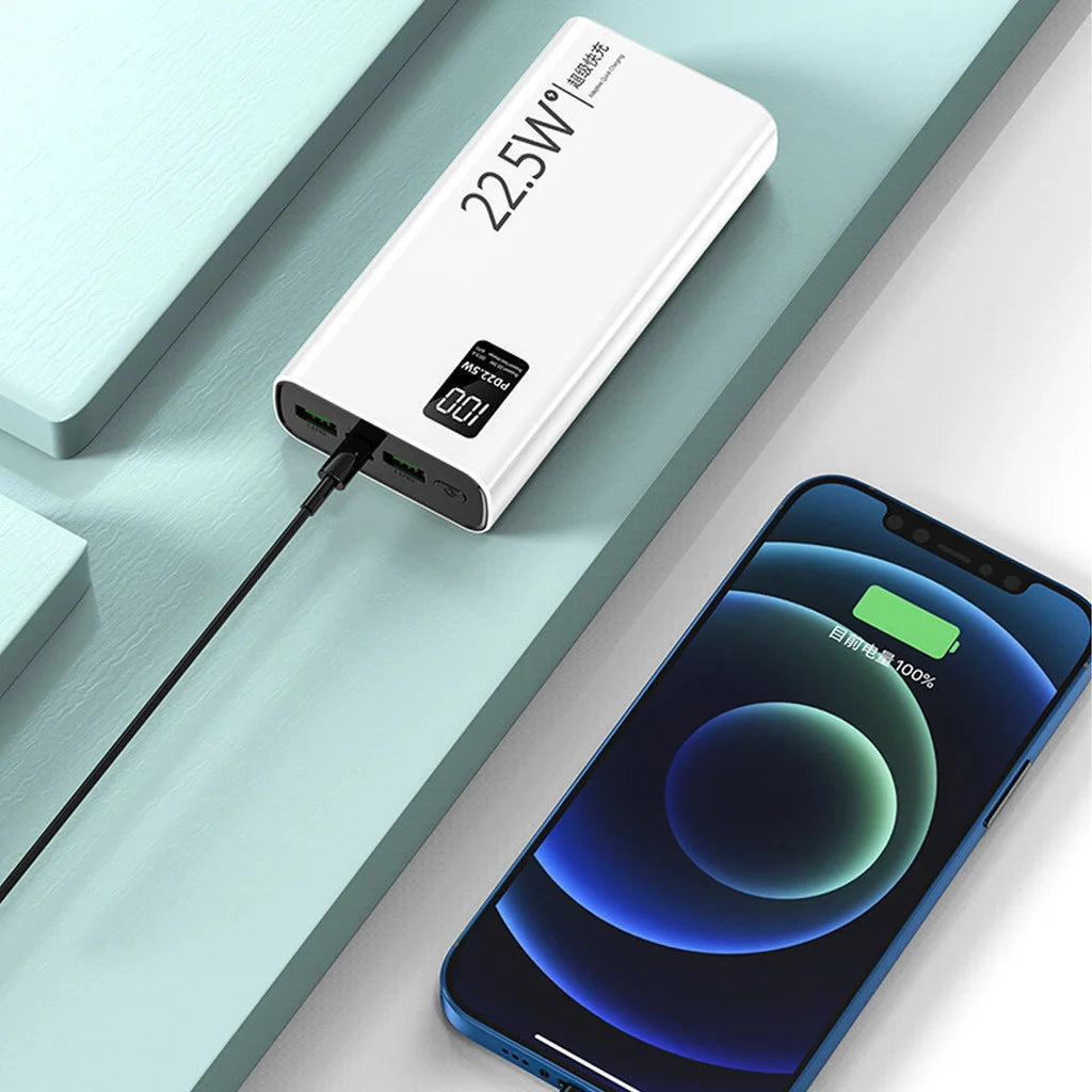 Power Bank 20.000mAh 22.5W com Display Digital