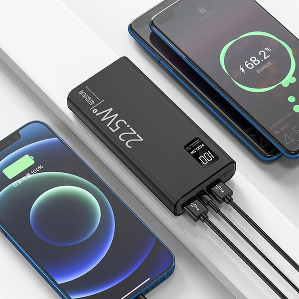 Power Bank 20.000mAh 22.5W com Display Digital