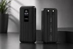 Power Bank Premium 22.5W com Cabos Integrados, Display Digital e Carregamento Rápido