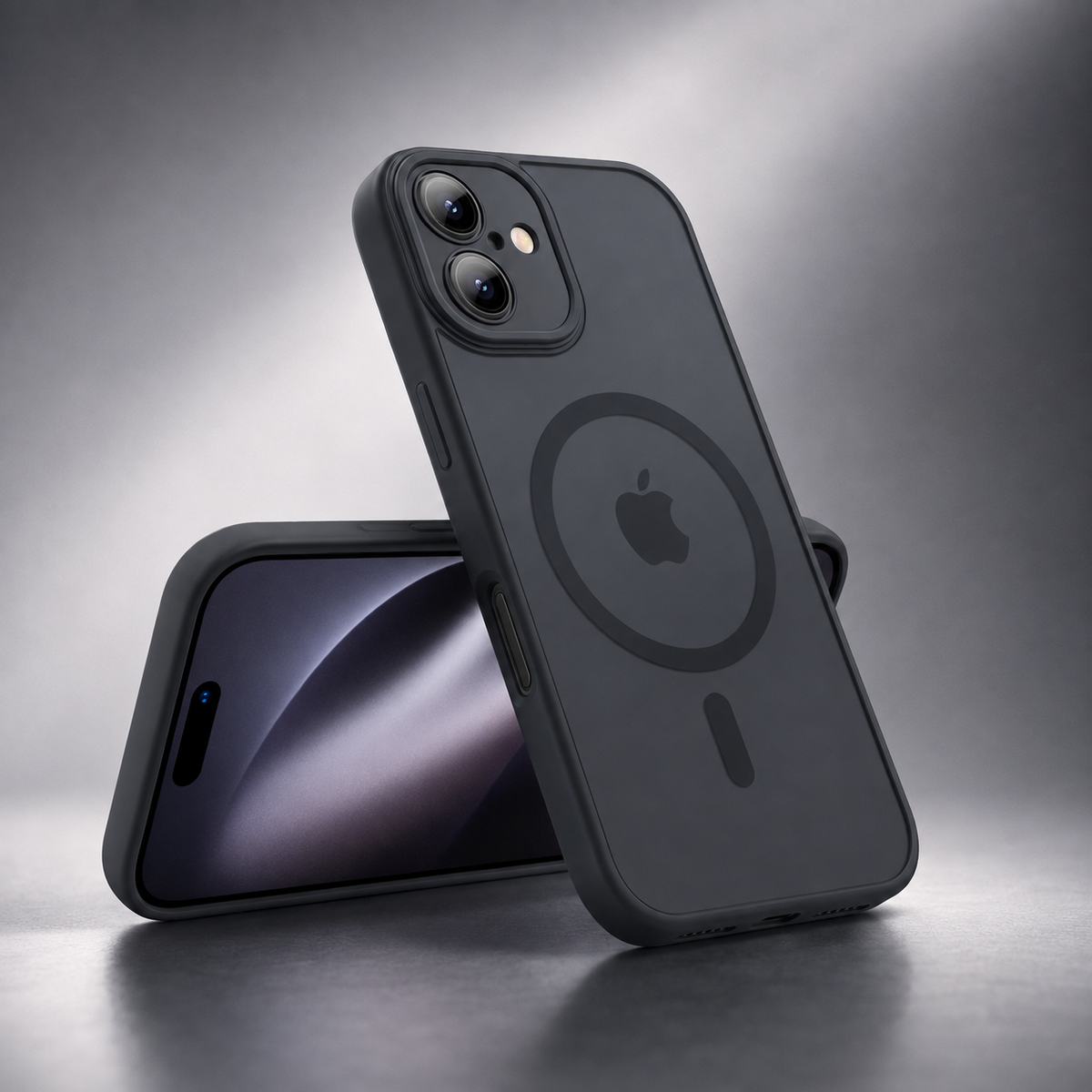 Capa Magnética Fosca para iPhone Compatível com MagSafe