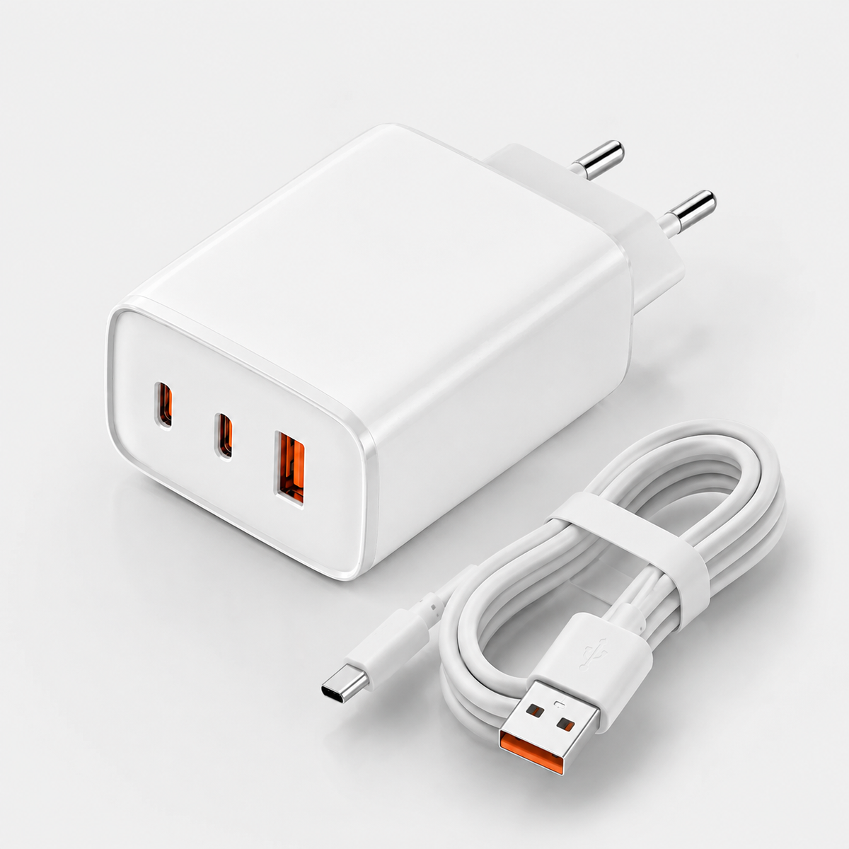 Carregador Baseus GaN 65W USB-C PD | Carregamento Rápido