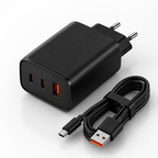 Carregador Baseus GaN 65W USB-C PD | Carregamento Rápido