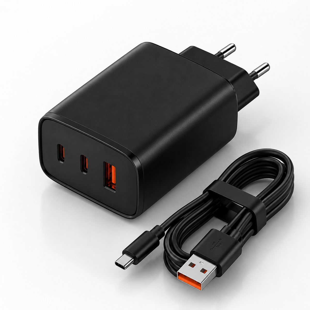 Carregador Baseus GaN 65W USB-C PD | Carregamento Rápido