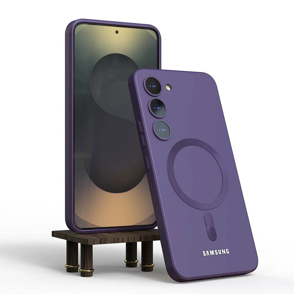Capa Magnética Antichoque para Samsung Galaxy | Compatível com MagSafe