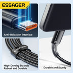 Cabo USB-C Essager 100W 7A | Carregamento Rápido