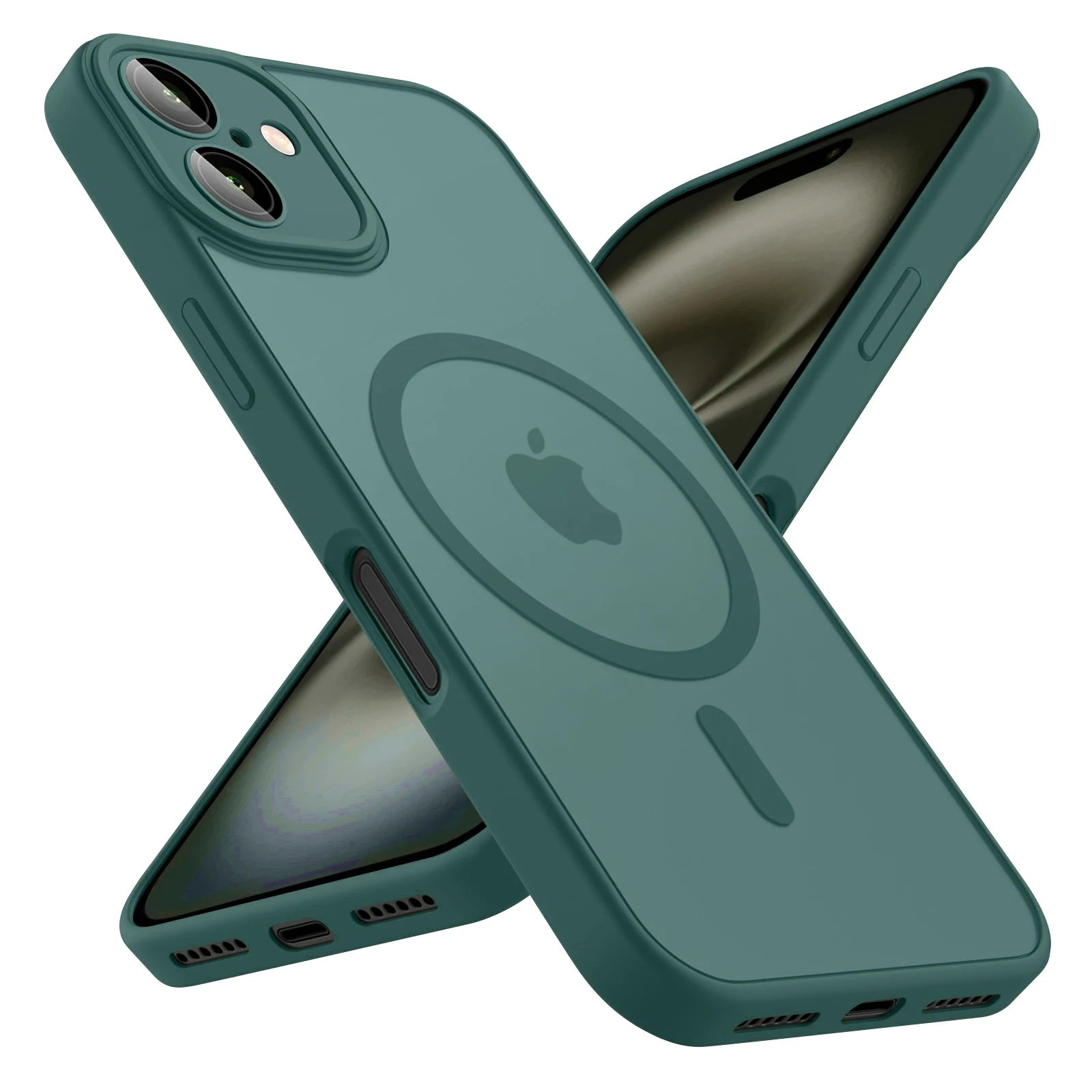 Capa Magnética Fosca para iPhone Compatível com MagSafe