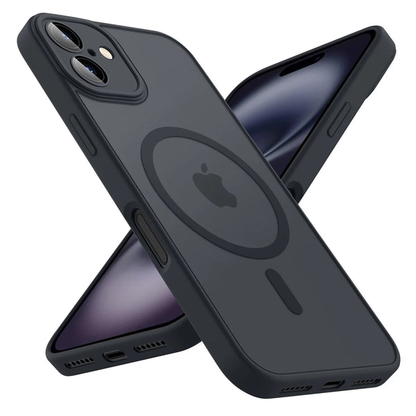 Capa Magnética Fosca para iPhone Compatível com MagSafe