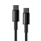 Cabo USB-C Baseus 100W PD | Carregamento Rápido e Alta Durabilidade