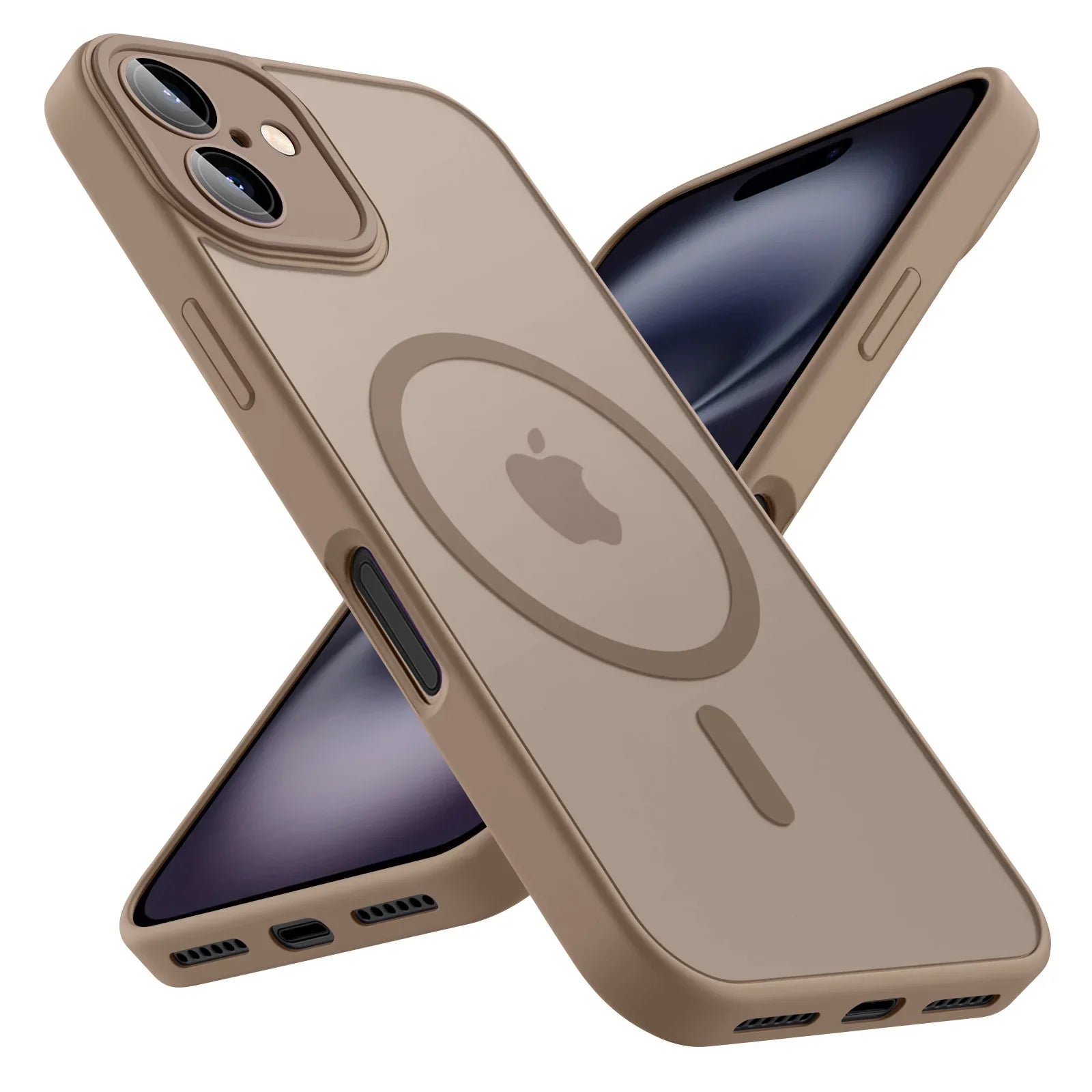 Capa Magnética Fosca para iPhone Compatível com MagSafe