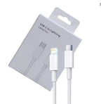 Cabo USB-C para iPhone 20W Carregamento Rápido PD
