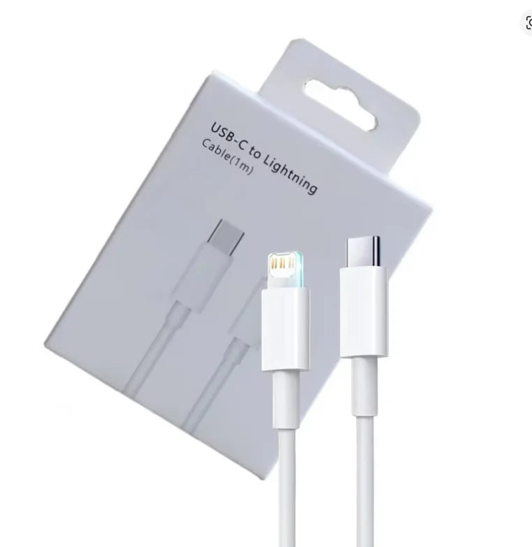 Cabo USB-C para iPhone 20W Carregamento Rápido PD