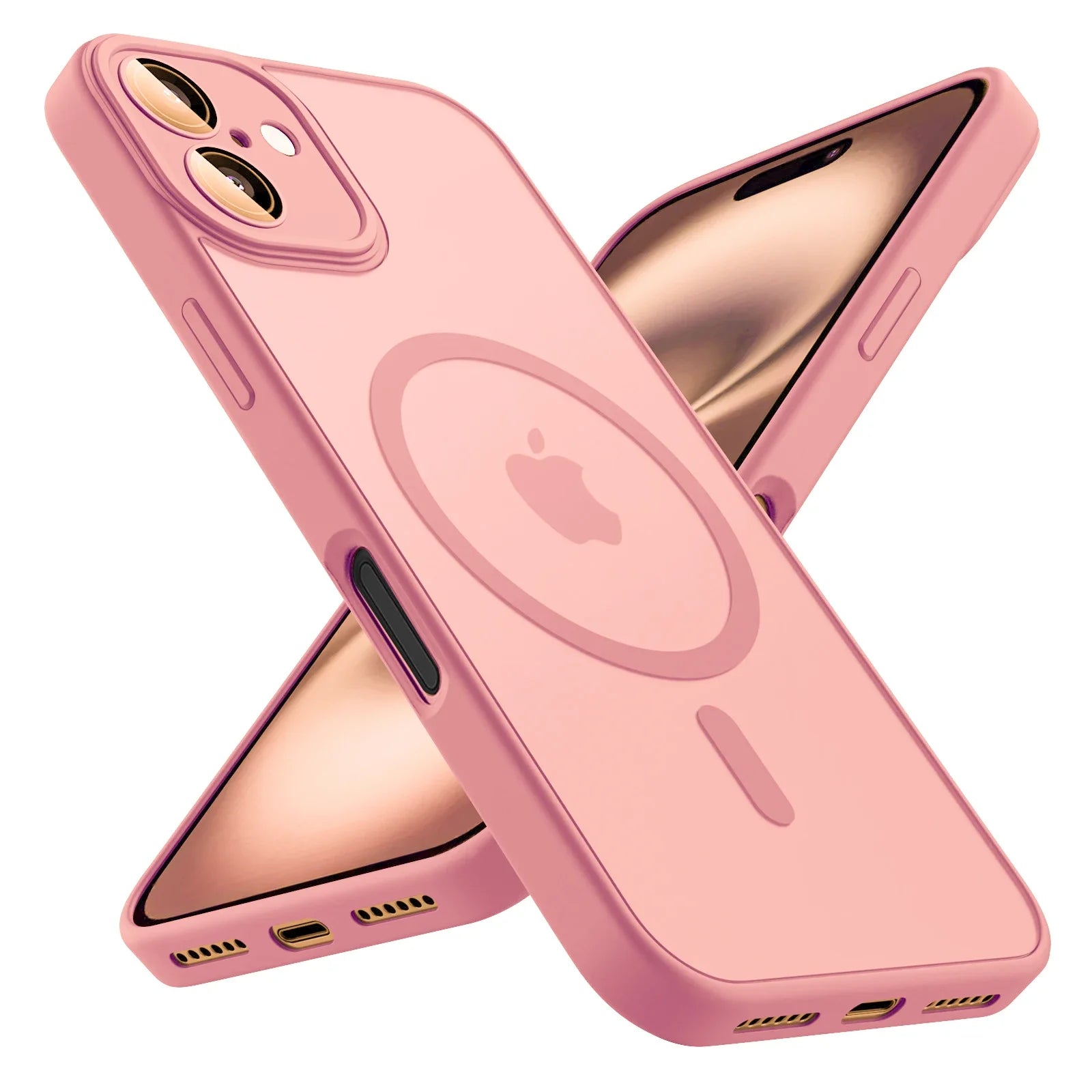 Capa Magnética Fosca para iPhone Compatível com MagSafe