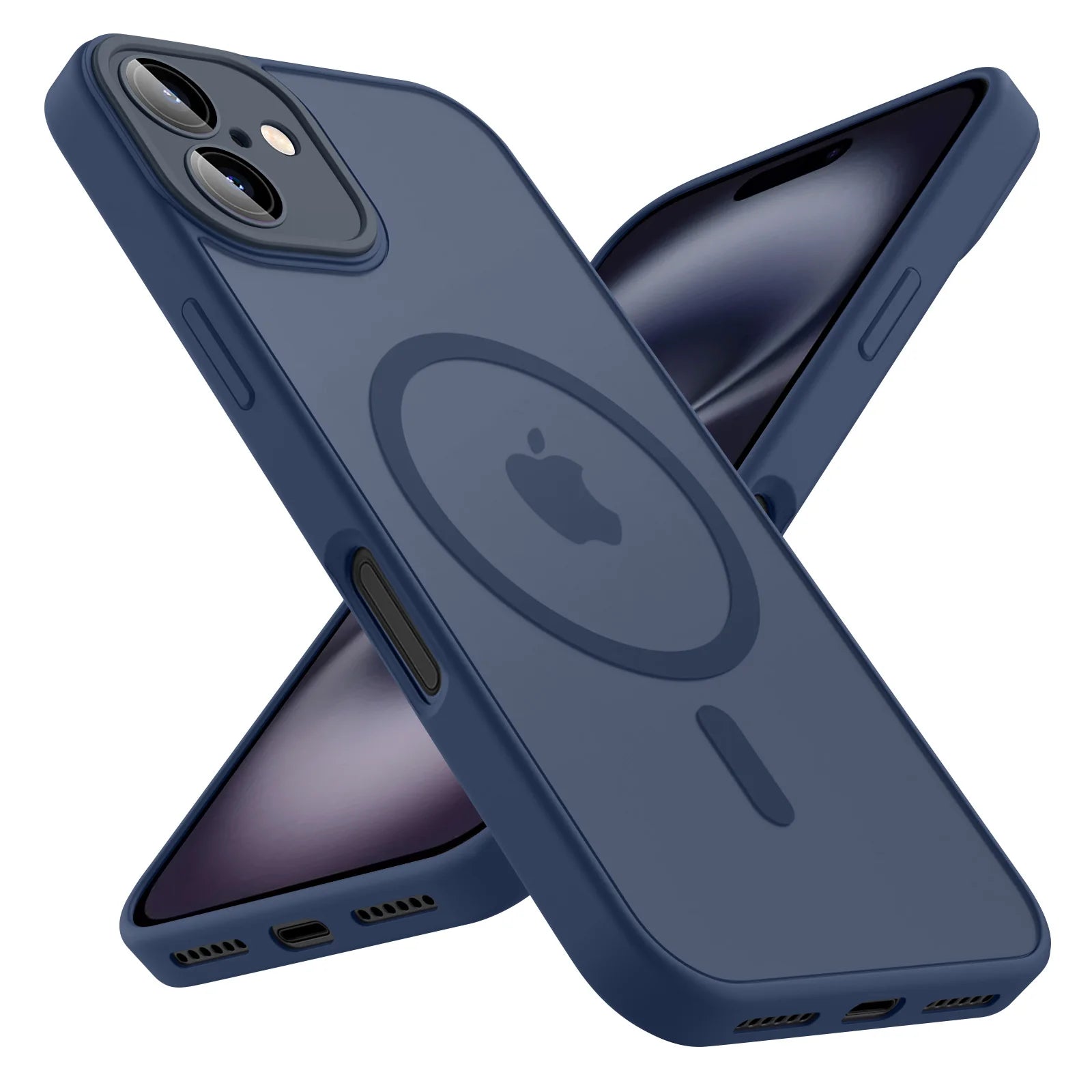 Capa Magnética Fosca para iPhone Compatível com MagSafe