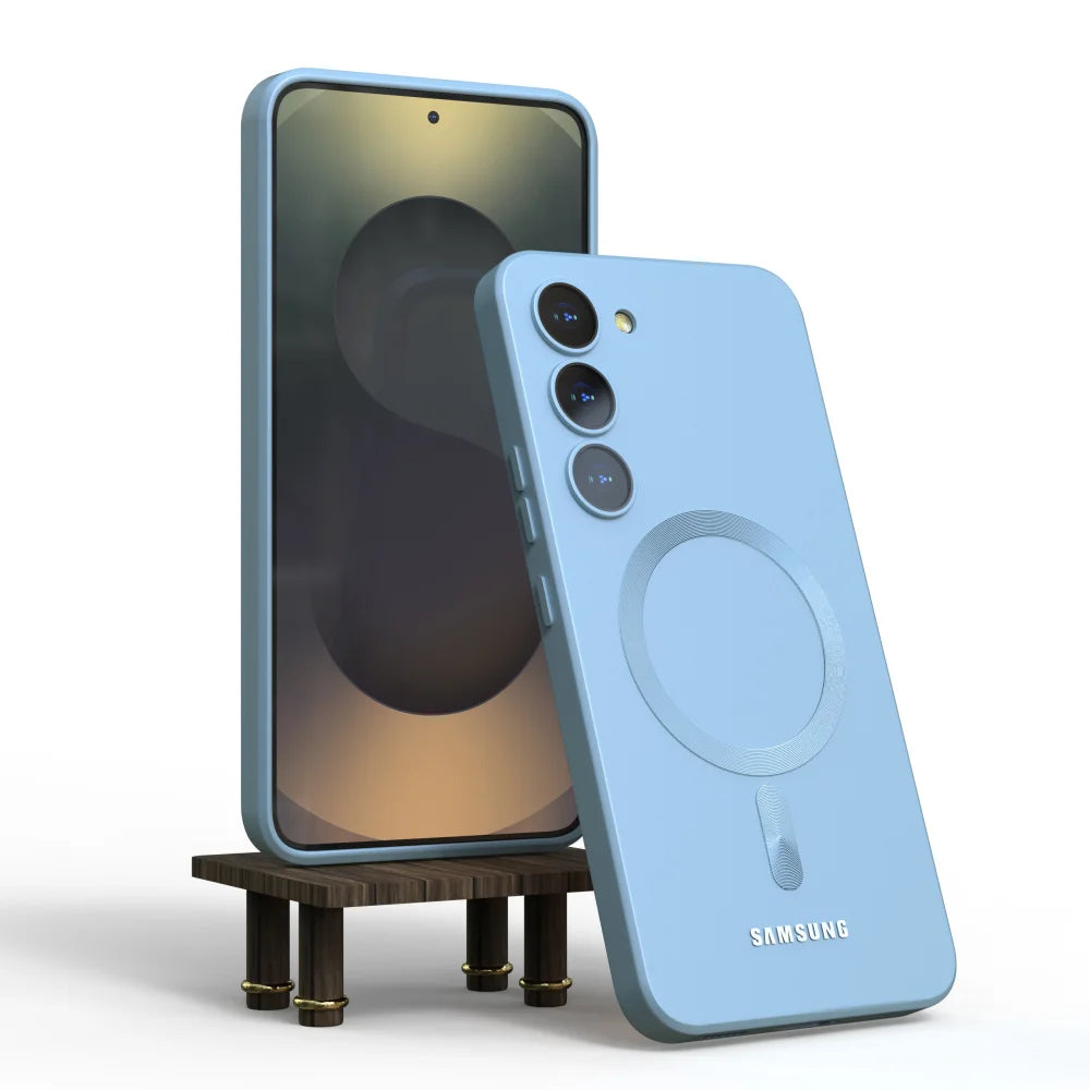 Capa Magnética Antichoque para Samsung Galaxy | Compatível com MagSafe