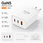 Carregador Baseus GaN 65W USB-C PD | Carregamento Rápido