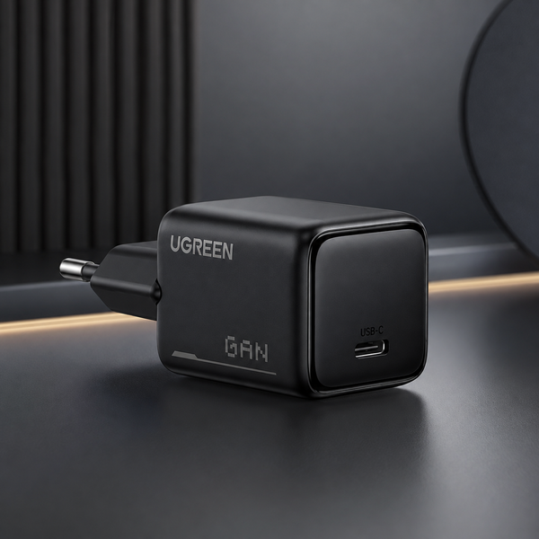 Carregador USB-C GaN UGREEN 45W | PD 3.0, PPS e QC 3.0