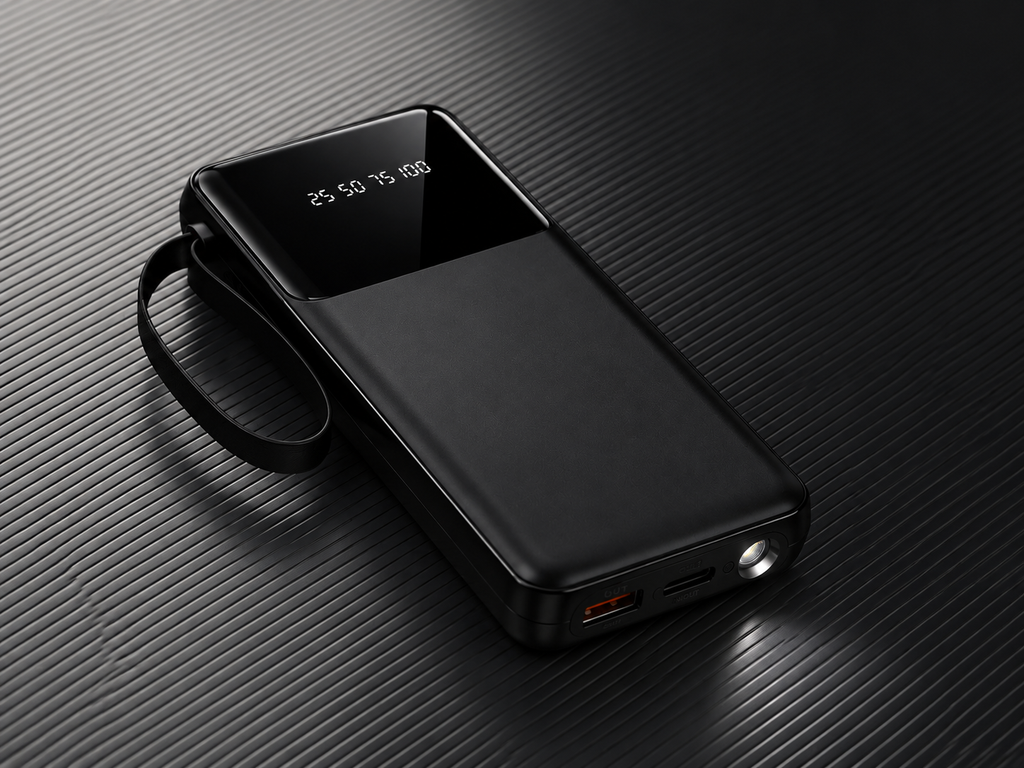 Power Bank 20.000mAh 22.5W com Display Digital | Nexora Tecnologia