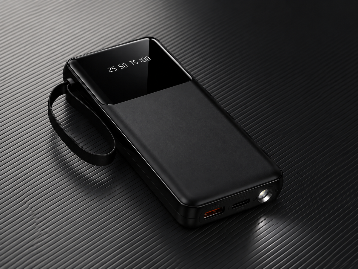 Power Bank 20.000mAh 22.5W com Display Digital | Nexora Tecnologia